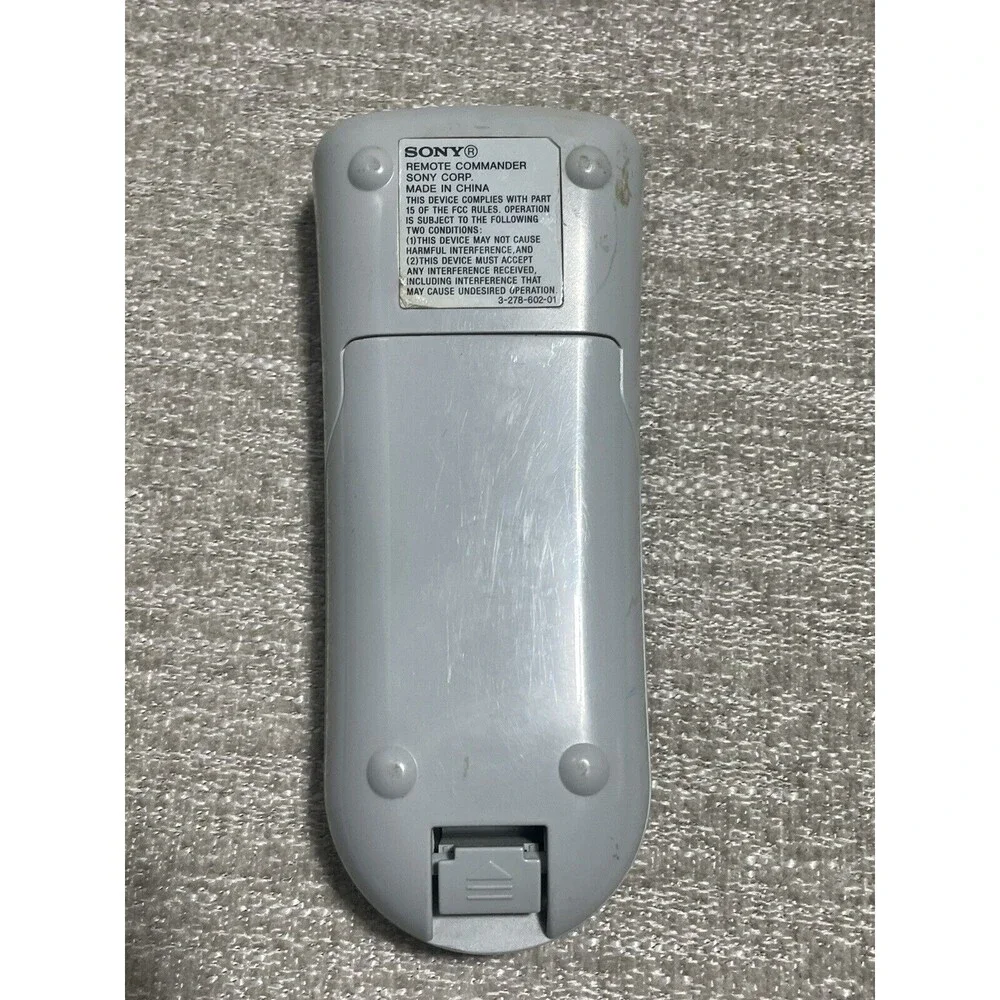 Sony RM-EZ4 Silver Big Button Universal TV/Cable Remote Control WORKS